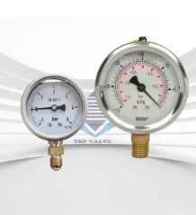 Đồng hồ áp suất chân không - Van Công Nghiệp Tuấn Hưng Phát - Công Ty TNHH Thương Mại Tuấn Hưng Phát